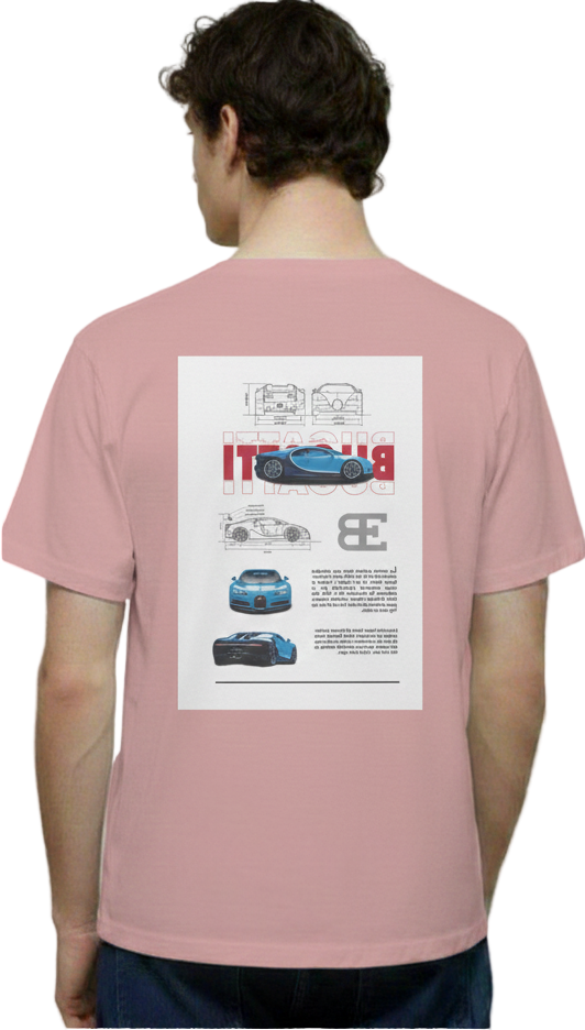 Bugatti Half Sleeves Graphic T-Shirt