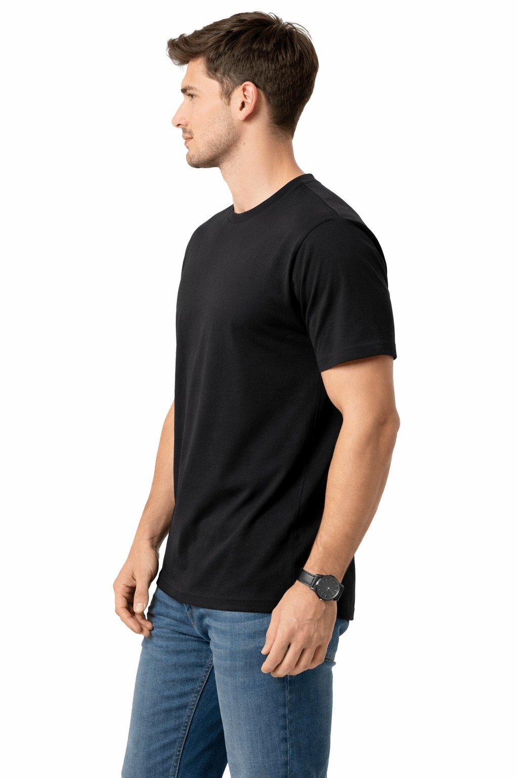 Men's Regular Fit Cotton T-Shirt - Image 3