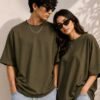 couple olive tshirt